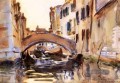 Venezia Canal John Singer Sargent Aquarell